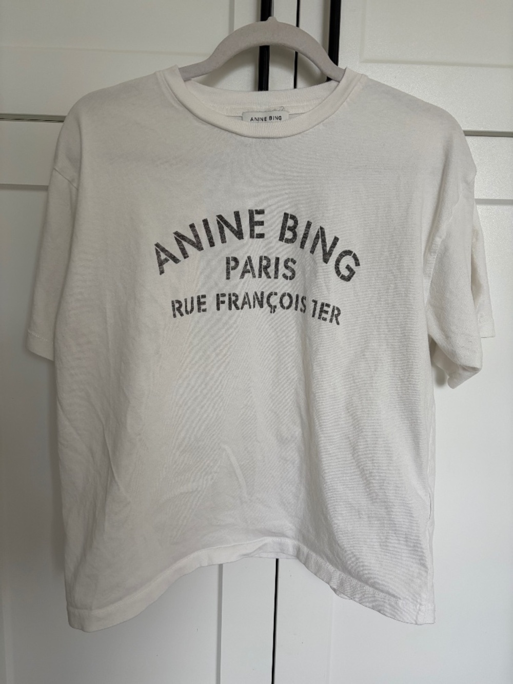 Anine Bing Paris Tee (XS)
